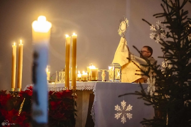 23.12.2024 - Roraty, Msza urodzinowa ks. Proboszcza