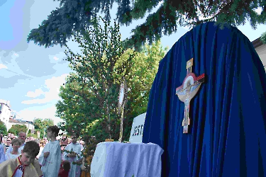  	30.05.2024 - Uroczystość Najświętszego Ciała i Krwi Chrystusa - Eucharystia Procesja_237