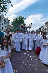  	30.05.2024 - Uroczystość Najświętszego Ciała i Krwi Chrystusa - Eucharystia Procesja_389