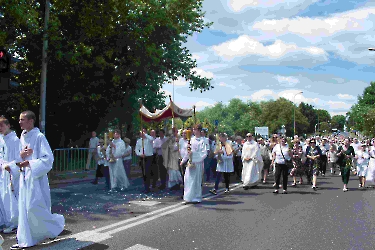  	30.05.2024 - Uroczystość Najświętszego Ciała i Krwi Chrystusa - Eucharystia Procesja_437