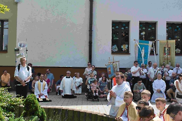  	30.05.2024 - Uroczystość Najświętszego Ciała i Krwi Chrystusa - Eucharystia Procesja_478