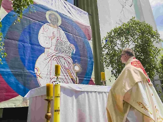  	30.05.2024 - Uroczystość Najświętszego Ciała i Krwi Chrystusa - Eucharystia Procesja_491