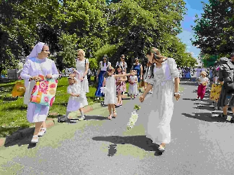  	30.05.2024 - Uroczystość Najświętszego Ciała i Krwi Chrystusa - Eucharystia Procesja_92