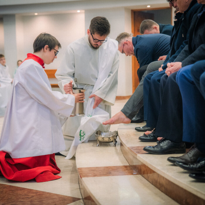 Liturgia Wieczerzy Pańskiej – początek Świętego Triduum w naszej Parafii